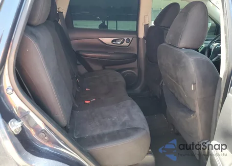 2015 Nissan Rogue S из США, поврежденный, VIN KNMAT2MT7FP551408